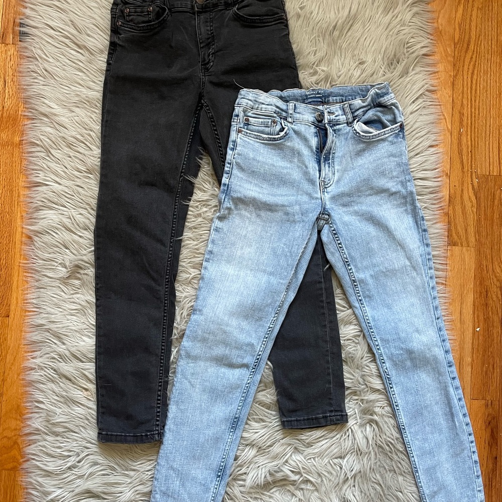 Zara skinny jeans.  Boys 13-14